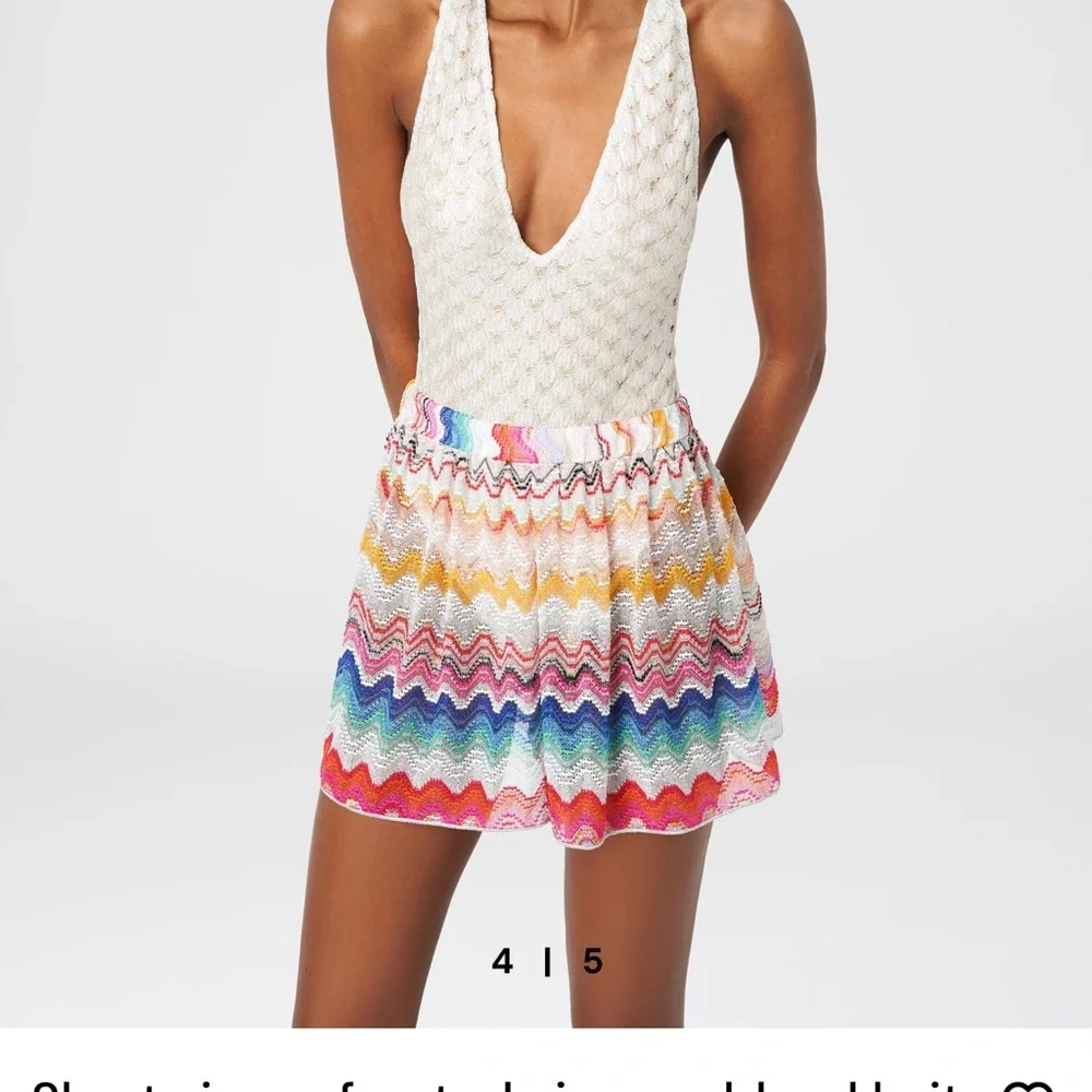 Missoni Multicolor Zigzag Mini Skirt - Picture 5 of 8